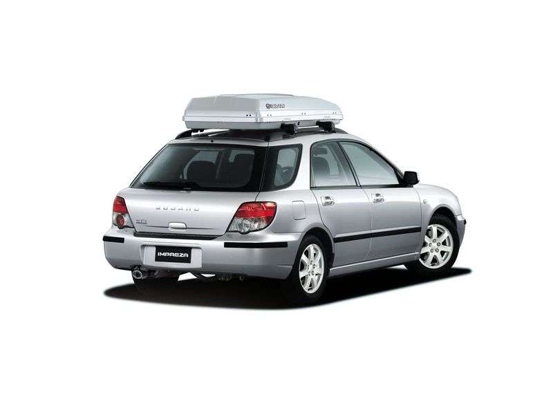 Subaru Impreza 2.generacja [zmiana stylizacji] kombi 2.0 MT GX AWD (2003 2005)
