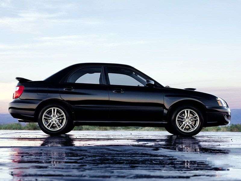 Subaru Impreza 2. generacja [zmiana stylizacji] WRX sedan 2.5 MT AWD (2005 2007)