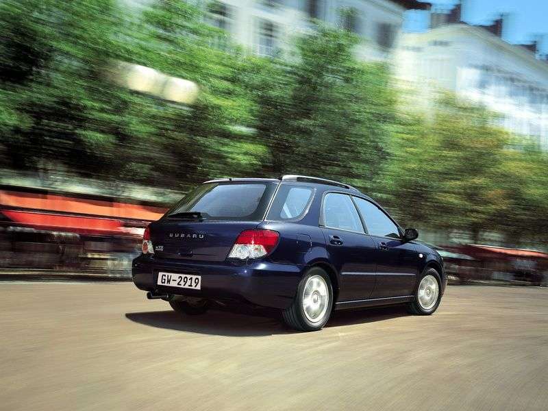 Subaru Impreza 2 generation [restyling] station wagon 2.0 MT GX AWD (2003–2005)