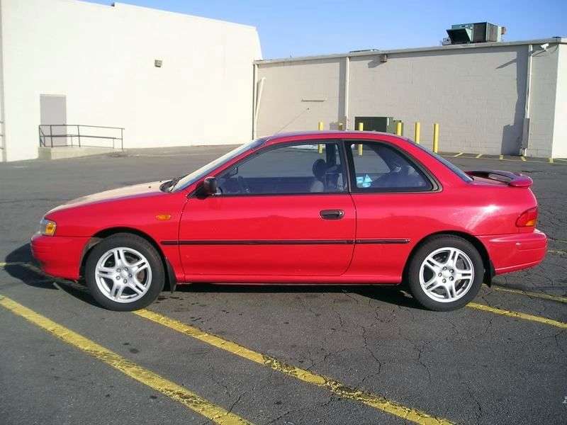 Subaru Impreza 1st generation coupe 2.2 MT 4WD (1996–2000)