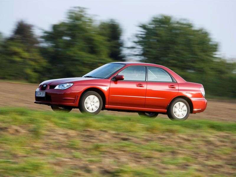 Subaru Impreza 2nd generation [2nd restyling] sedan 2.0 AT R AWD (2005–2007)