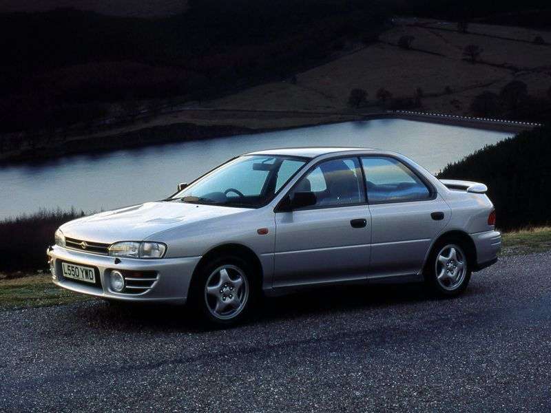 Subaru Impreza 1st generation [restyled] 1.6 MT sedan (1998–2000)