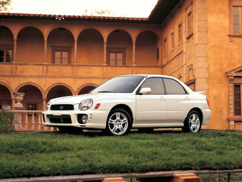 Subaru Impreza 2nd generation 2.5 MT AWD sedan (2000–2002)