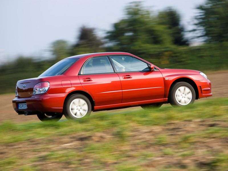 Subaru Impreza 2. generacja [2. zmiana stylizacji] sedan 2.0 MT WRX T AWD (2005 2007)