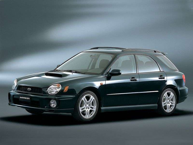 Subaru Impreza 2nd generation WRX wagon 2.0 MT AWD (2001–2002)