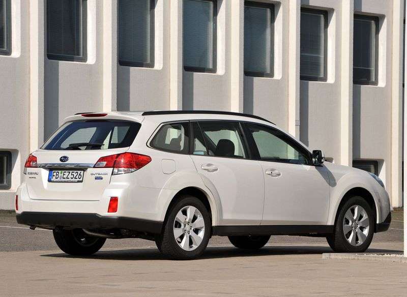 Subaru Outback 4.generacja Estate 2.5 MT AWD BA (2011) (2009 obecnie)