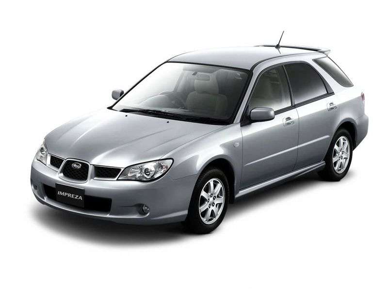 Subaru Impreza 2nd generation [2nd restyling] station wagon 1.5 I AT (2006–2007)