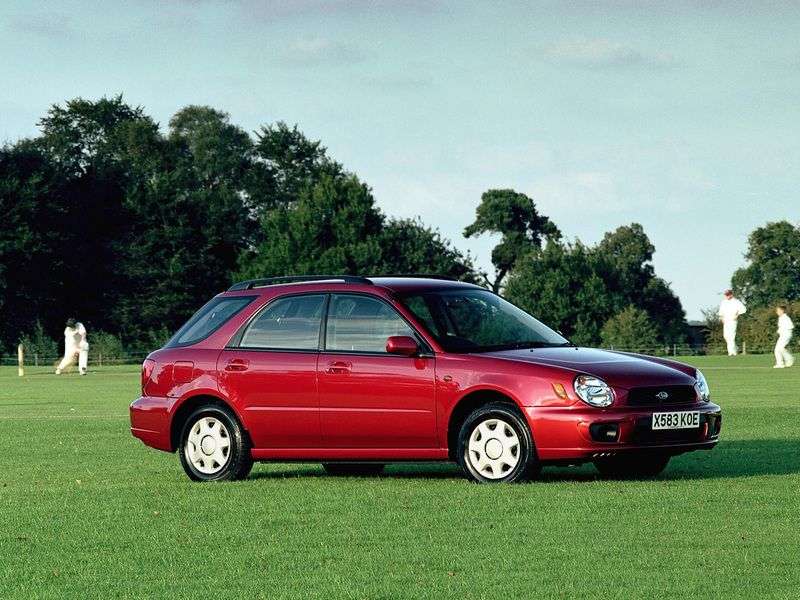 Subaru Impreza 2.generacja Estate 1.6 MT AWD (2000 2002)