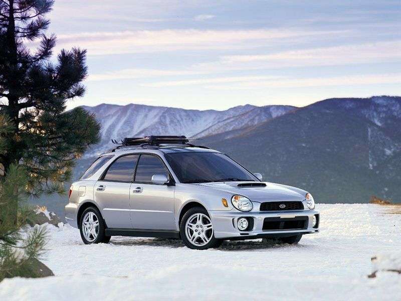 Subaru Impreza 2nd generation WRX wagon 2.0 MT AWD (2001–2002)