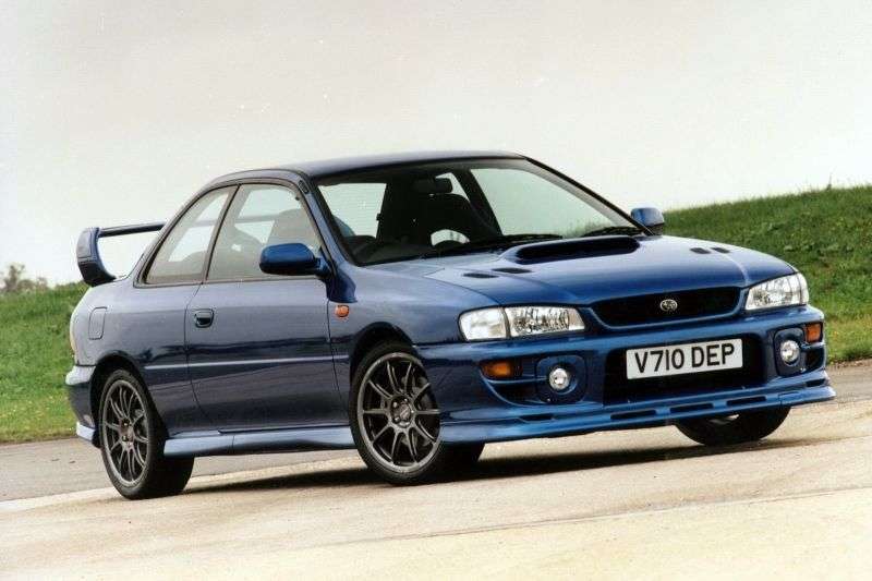 Subaru Impreza 1.generacji coupe 1.6 MT (1996 2000)