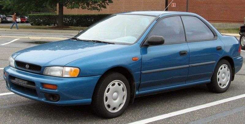 Subaru Impreza 1st generation 1.6 MT 4WD sedan (1992–2000)