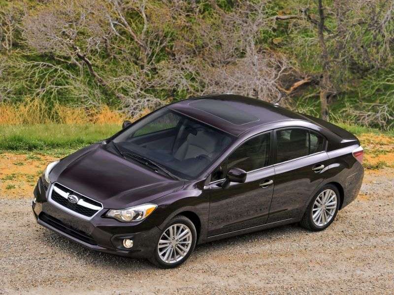 Subaru Impreza sedan 4. generacji 1.6i S MT CC (2012 obecnie)