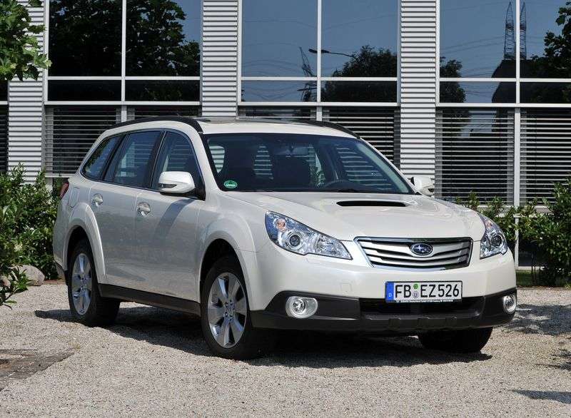 Subaru Outback 4 generation wagon 2.5 MT AWD BA (2011) (2009 – n.)