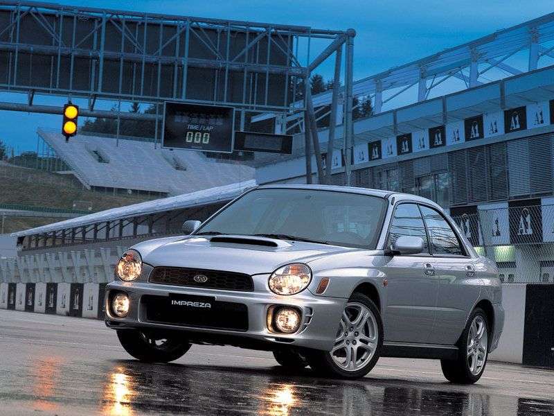 Subaru Impreza 2 generacji WRX sedan 2.0 STi AWD MT (2001 2002)