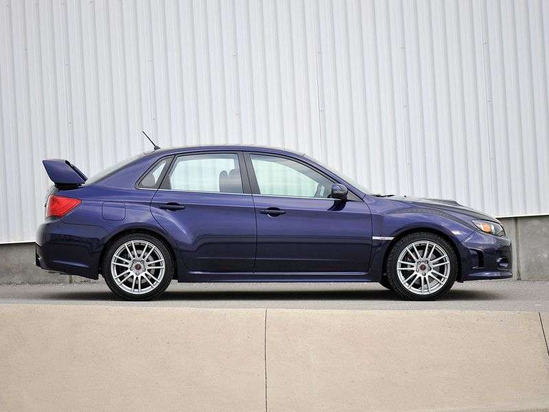 Subaru Impreza 3. generacji [restyling] WRX STI sedan 4 drzwiowy. 2.5 MT AWD turbo EA (2011) (2010 obecnie)