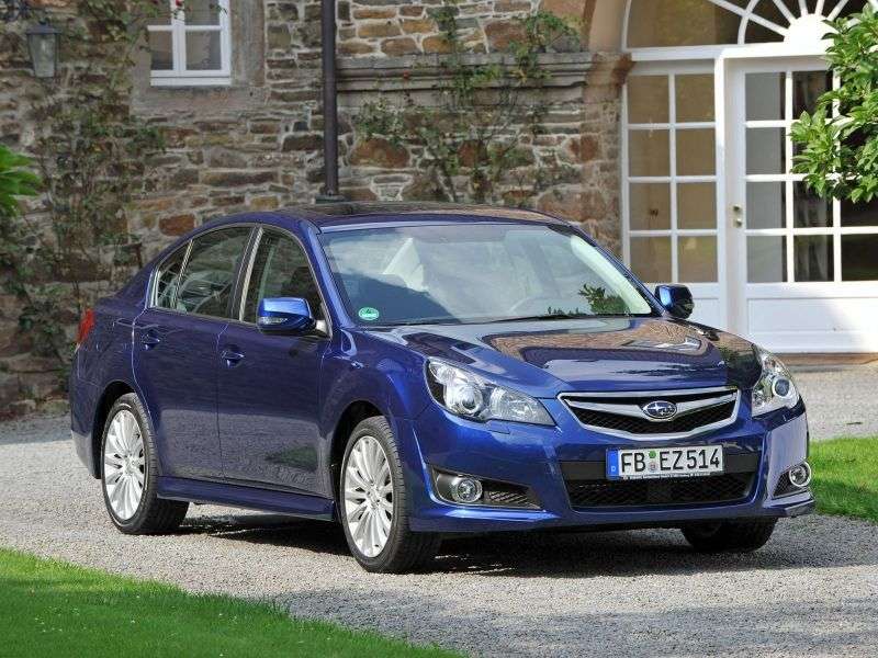 Subaru Legacy sedan 5.generacji 2.0 MT AWD VA (2011) (2009 obecnie)