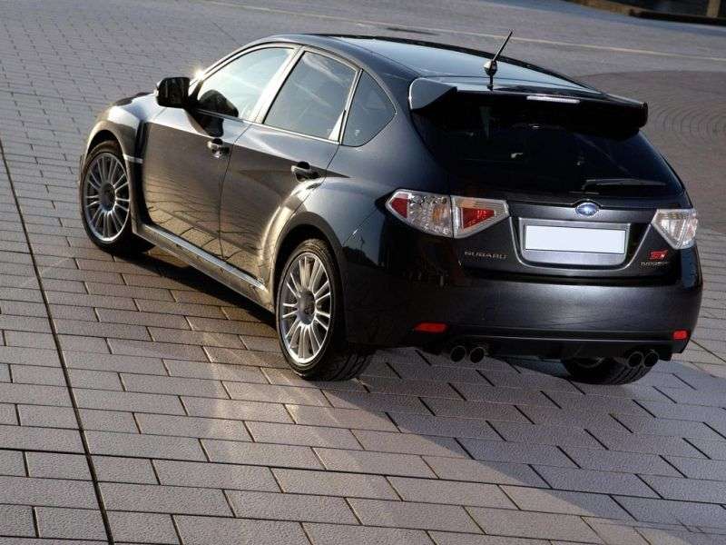 Subaru Impreza 3 generation [restyling] WRX STI 5 doors hatchback. 2.5 E 5AT AWD turbo AM (2012) (2010–2013)