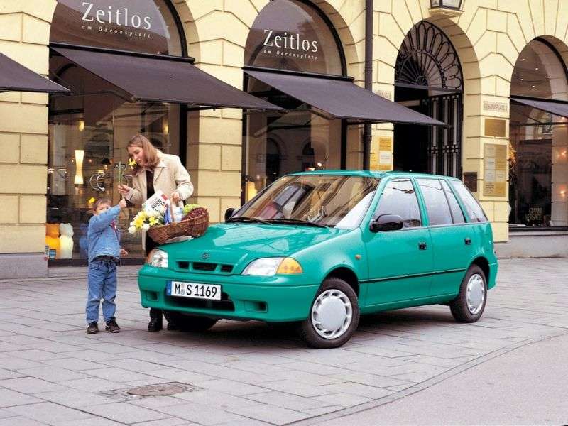Suzuki Swift drugiej generacji [zmiana stylizacji] hatchback 5 drzwiowy. 1.3 AT (1996 2004)