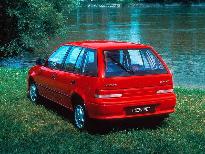 Suzuki Swift drugiej generacji [zmiana stylizacji] hatchback 5 drzwiowy. 1.3 AT (1996 2004)