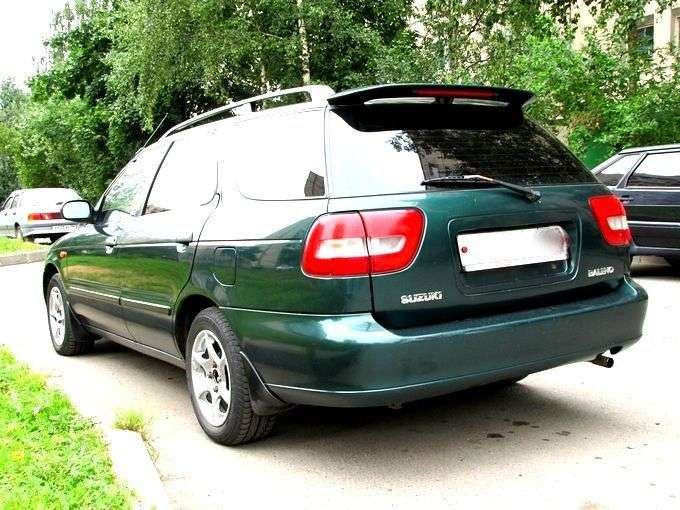Suzuki Baleno 1st generation 1.6 MT wagon (1996–2002)