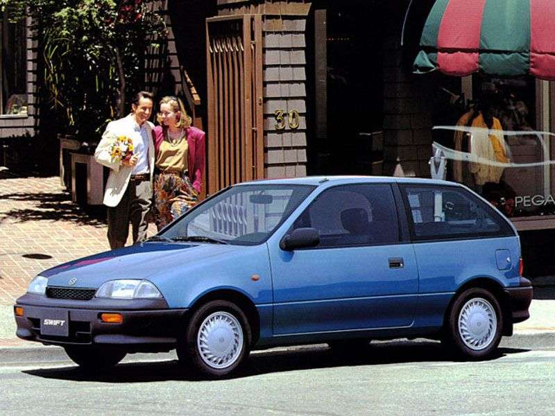 Suzuki Swift 2 generation hatchback 3 dv. 1.0 AT (1991–1995)