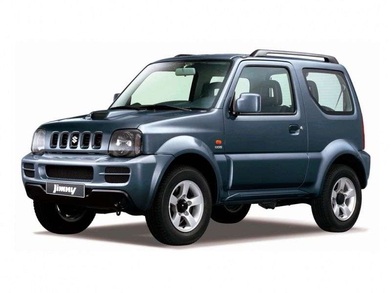 Suzuki Jimny 3 drzwiowy SUV [zmiana stylizacji]. 1,3 mln ton (2005 2012)