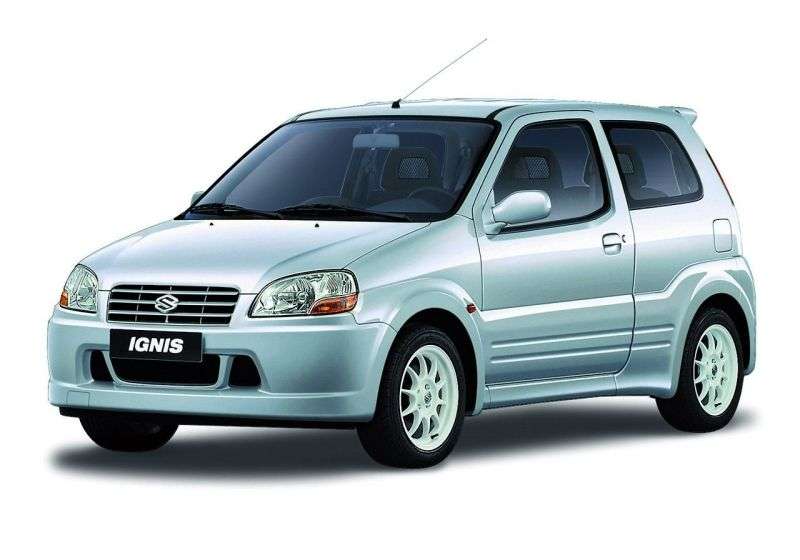 Suzuki Ignis 1st generation hatchback 3 dv. 1.3 MT (2001–2003)
