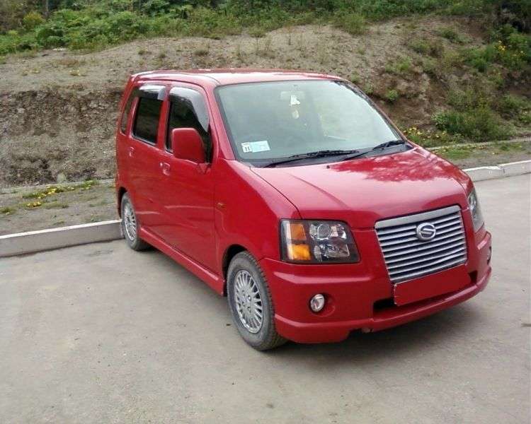 Suzuki Wagon R 2 generation [restyling] Solio minivan 1.0 AT (2000–2003)