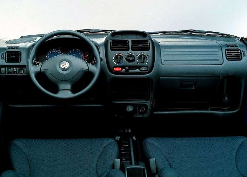 Suzuki Ignis 3 drzwiowy hatchback pierwszej generacji 1,5 mln ton (2001 2003)
