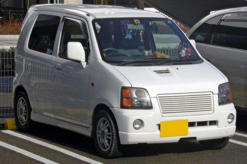 Suzuki Wagon R 2 generation RR minivan 5 dv. 0.7 turbo AT AWD (1998–2003)