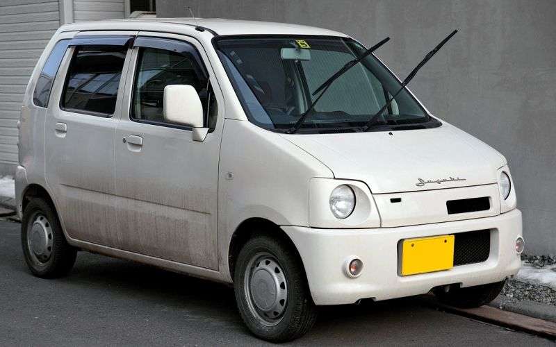 Suzuki Wagon R 2 generation [restyling] C2 minivan 0.7 AT AWD (2000–2003)