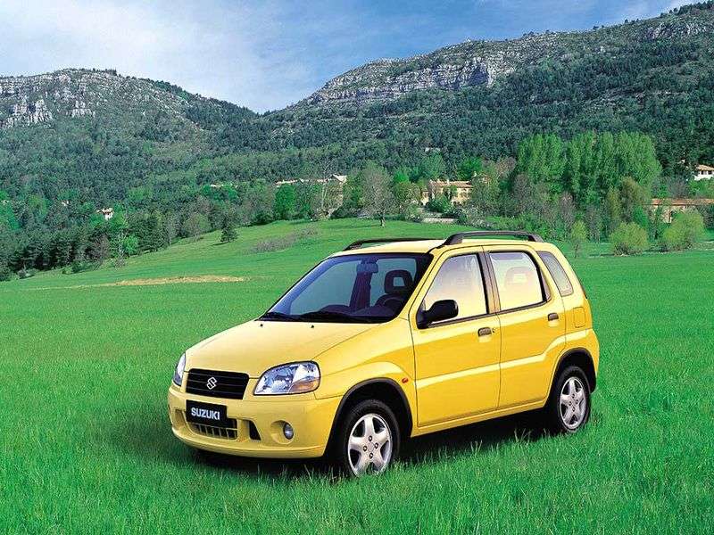 Suzuki Ignis, 5 drzwiowy hatchback pierwszej generacji 1,3 mln ton (2000 2003)