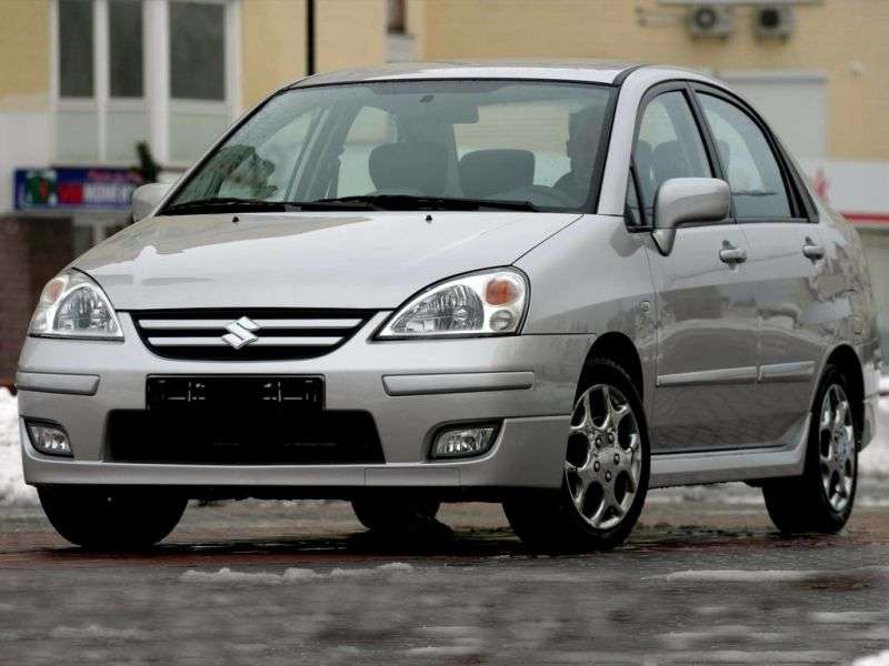 Suzuki Liana 1.generacja [zmiana stylizacji] sedan 1.3 MT (2004 2007)