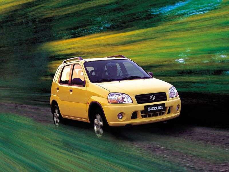 Suzuki Ignis, 5 drzwiowy hatchback pierwszej generacji 1,3 mln ton (2000 2003)