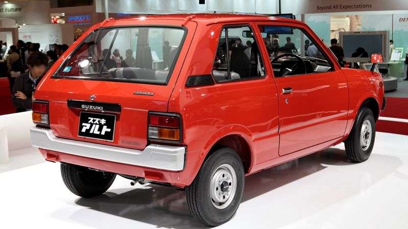 Suzuki Alto 3 drzwiowy hatchback pierwszej generacji 0,8 MT (1979 1984)