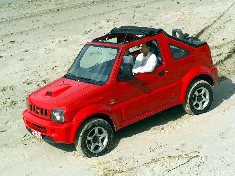 Suzuki Jimny 3rd generation 1.3 MT convertible (1999–2005)
