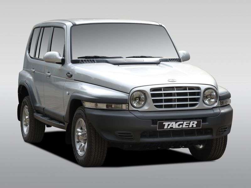 TagAZ Tager 1st generation SUV 5 bit 2.3 MT 4WD DLX (2008 – present)