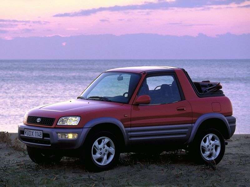 Toyota RAV4 1.generacji [zmiana stylizacji] cabrio 2.0 MT AWD (1998 2000)