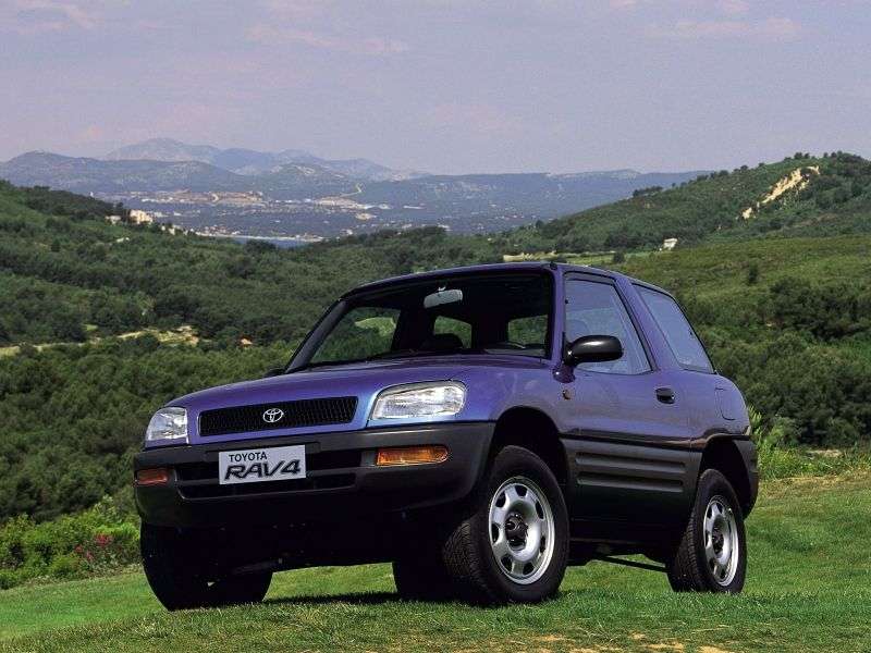 Toyota RAV4 1st generation 3 bit crossover. 2.0 MT AWD (1994–1998)
