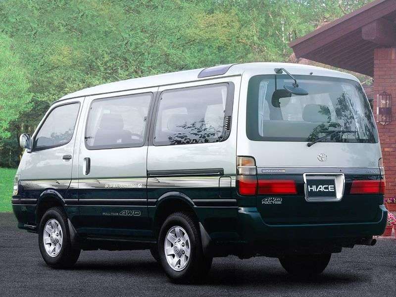 Toyota Hiace H100 microbus 4 dv. 2.8 D AT 4WD 8seat (1990–2004)
