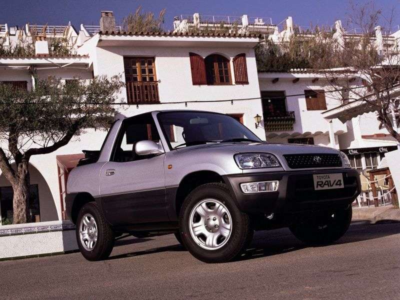 Toyota RAV4 1. generacji [zmiana stylizacji] kabriolet 2.0 AT AWD (1998–2000)