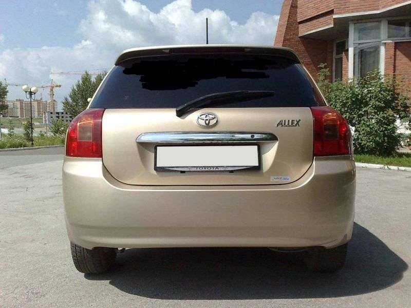 Toyota Allex E120 hitchback 1.5 AT 4WD (2001–2002)
