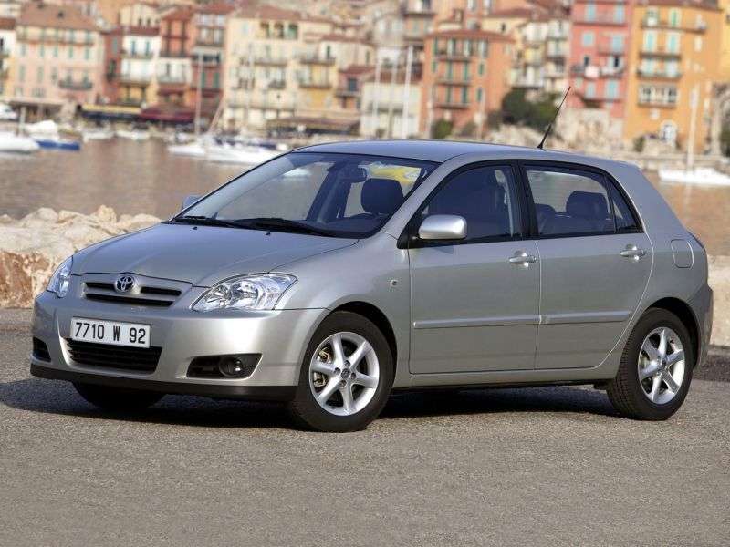 Toyota Corolla E130 [zmiana stylizacji] 5 drzwiowy hatchback. 1.8 MT z doładowaniem (2006 2007)