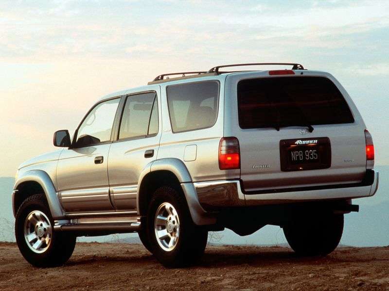 Toyota 4runner 3 generation SUV 5 bit. 3.4 MT (1995–2003)