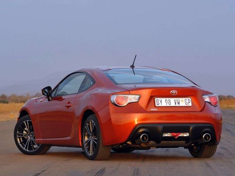 Toyota 86 ZN6 coupe 2.0 MT (2012 obecnie)