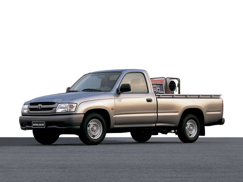 Toyota Hilux 6th generation [restyling] pickup 2 dv. 3.4 MT AWD (2001–2004)
