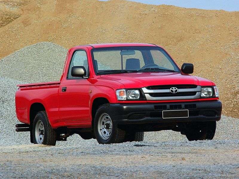Toyota Hilux 6 generacji [zmiana stylizacji] 2 drzwiowy pickup. 2.0 AT (2001 2003)