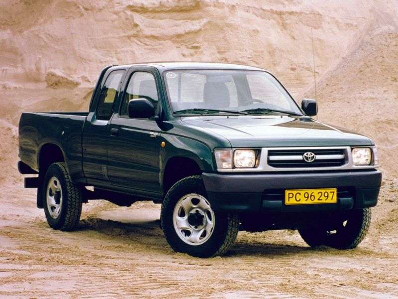 Toyota Hilux 6 tej generacji pickup Xtracab 2 drzwiowy 3.4 MT AWD (1997 2001)