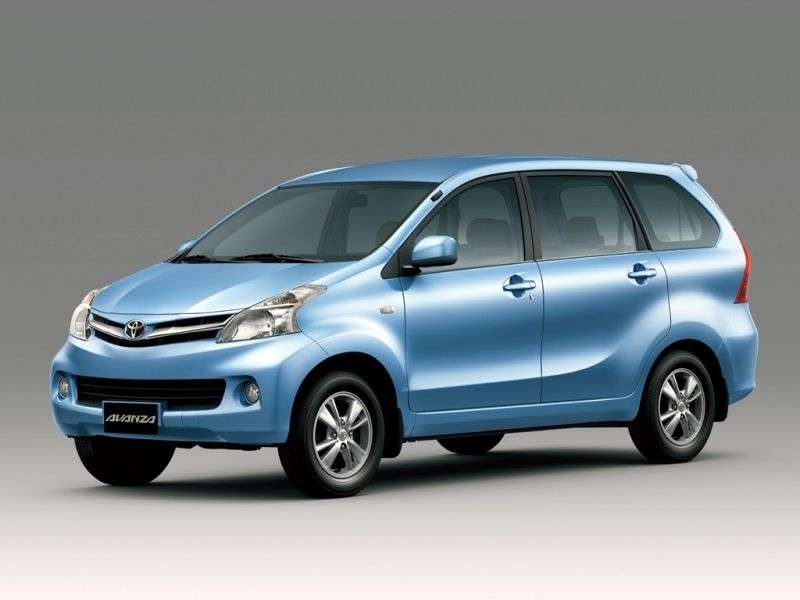 Toyota Avanza minivan 2.generacji 1.5 MT (2012 obecnie)