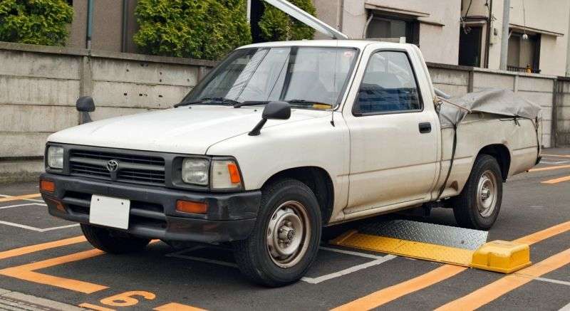 Toyota Hilux 5 generation [restyling] pickup 2 bit. 3.0 MT AWD (1991–1995)